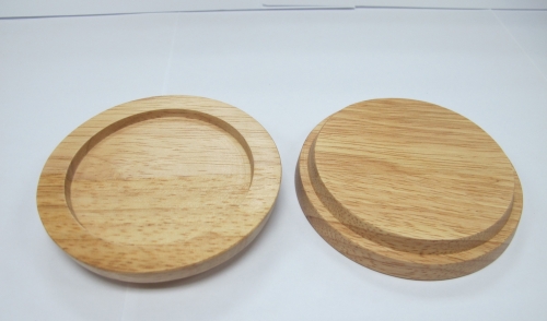 Wooden lid - coaster